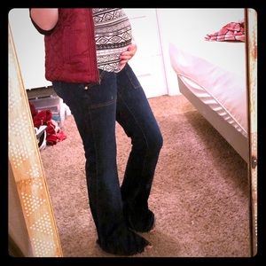 Maternity Bell bottom jeans